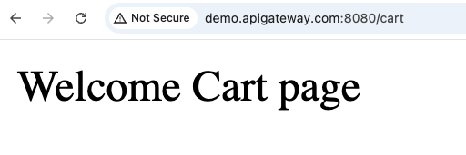 Cart Page