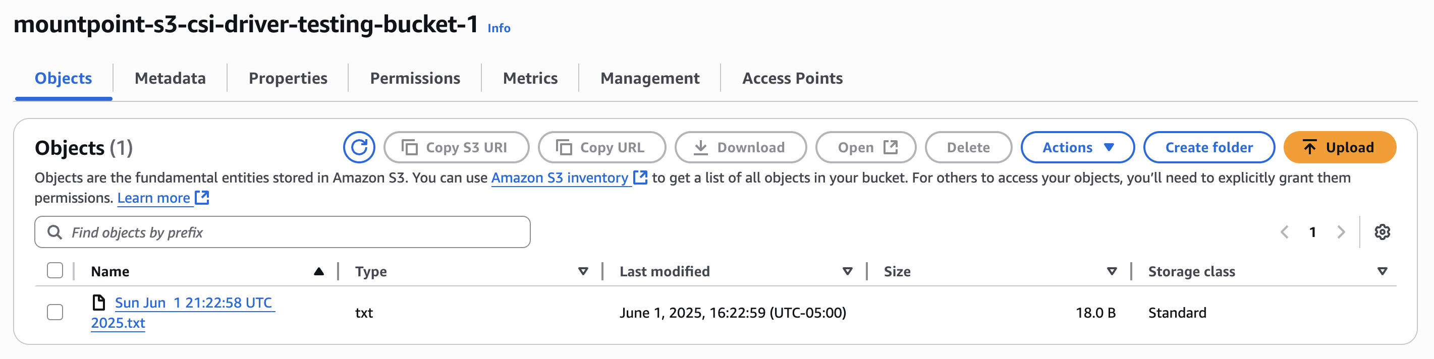 Multiple Buckets Example