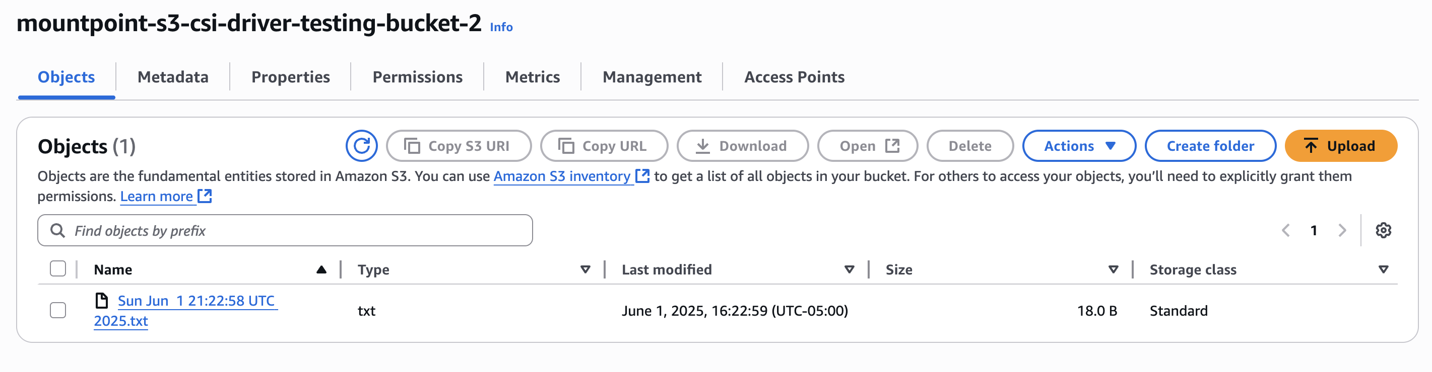 Multiple Buckets Example