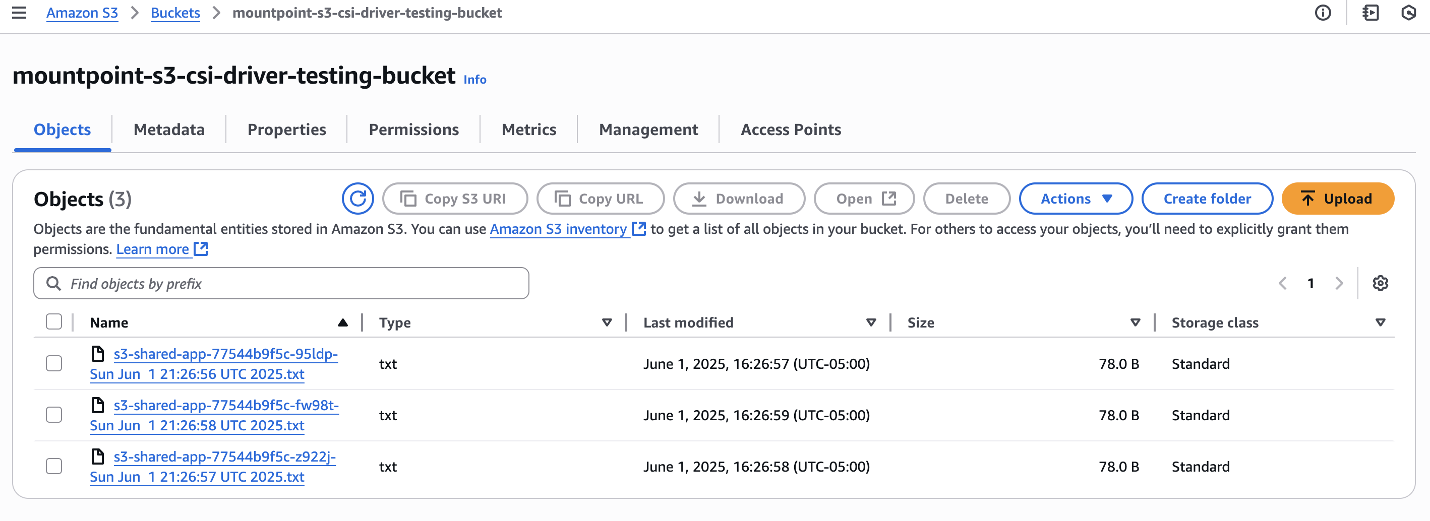 Shared Storage Example